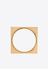 Jacquemus Carré Brass Bracelet Gold 233JW574 5845-270