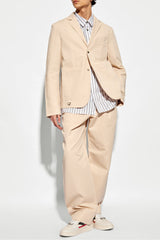 Jacquemus Jean Single-Breasted Blazer Cream 245JA038 1534-150