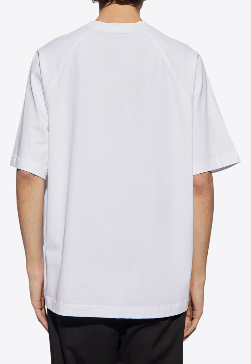 Jacquemus The Typo Logo T-shirt White 245JS212 2031-100