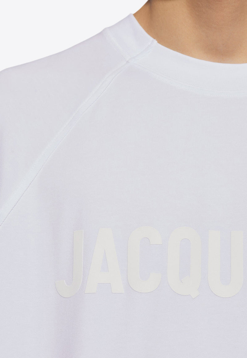 Jacquemus The Typo Logo T-shirt White 245JS212 2031-100