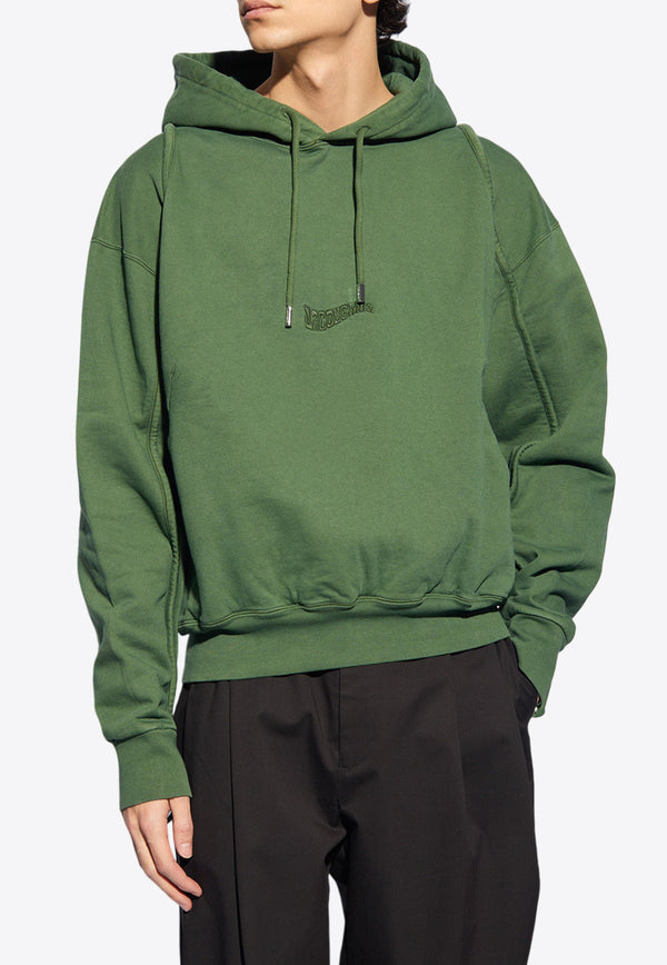 Jacquemus Camargue Hooded Sweatshirt Green 245JS053 2087-590