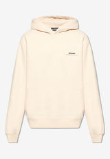 Jacquemus Gros Grain Hooded Sweatshirt Light Beige 245JS247 2036-150