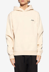 Jacquemus Gros Grain Hooded Sweatshirt Light Beige 245JS247 2036-150