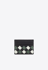 Bottega Veneta Tri-Color Intrecciato Leather Cardholder Multicolor 742325 V3TG2-2368