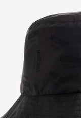 Moschino Monogram Jacquard Bucket Hat Black 65409 M3095-001