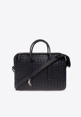 Bottega Veneta Large Getaway Intrecciato Leather Briefcase  Space 766361 V2HL1-8838