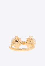 Bottega Veneta Sphere Pearl Ring Gold 775103 V721A-9800