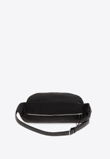 Bottega Veneta Oversized Logo Patch Belt Bag Black 776218 VCQGC-8803