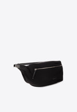 Bottega Veneta Oversized Logo Patch Belt Bag Black 776218 VCQGC-8803