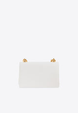 Dolce & Gabbana DG Girls Leather Shoulder Bag White BB6498 AO421-80001