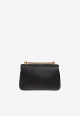 Dolce & Gabbana Devotion Nappa Leather Shoulder Bag Black BB7475 AF984-80999