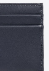 Dolce & Gabbana Logo Plaque Monogram Cardholder Navy BP0330 AJ705-8L625