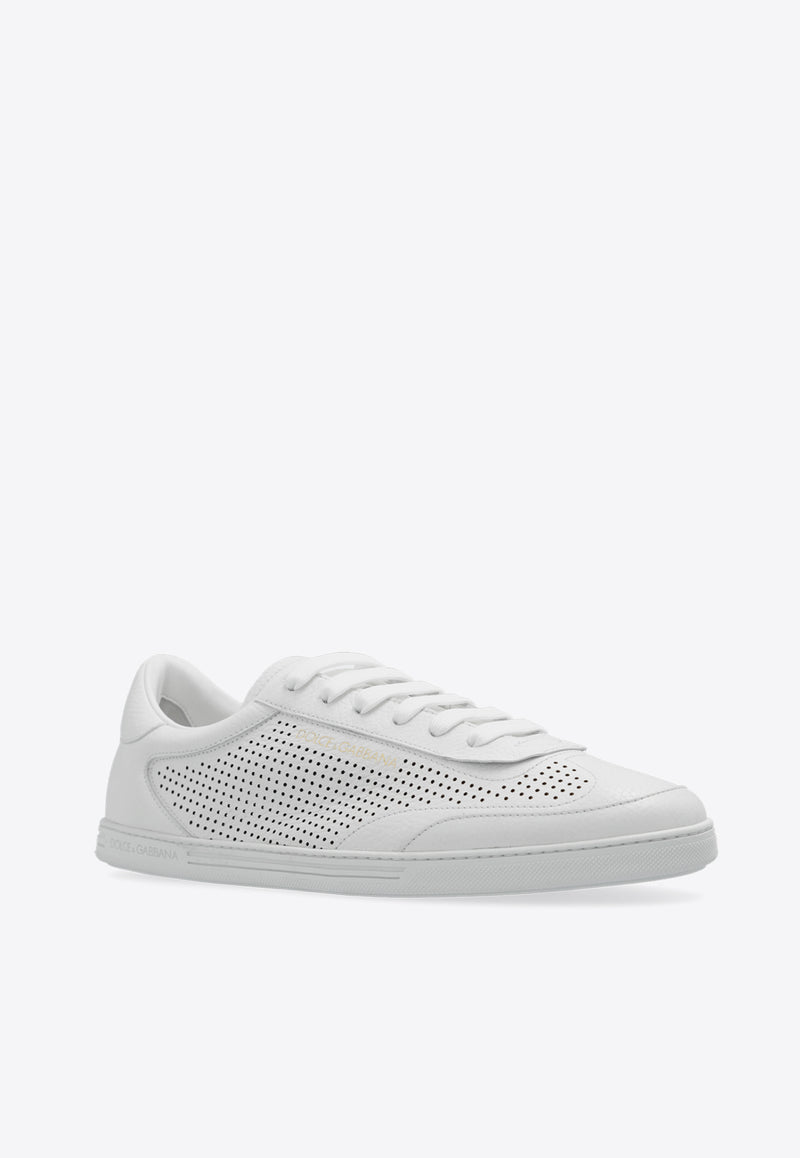 Dolce & Gabbana Saint Tropez Portofino Low-Top Sneakers White CS2256 AR837-89642