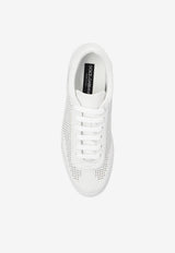 Dolce & Gabbana Saint Tropez Portofino Leather Sneakers White CS2256 AR837-89642