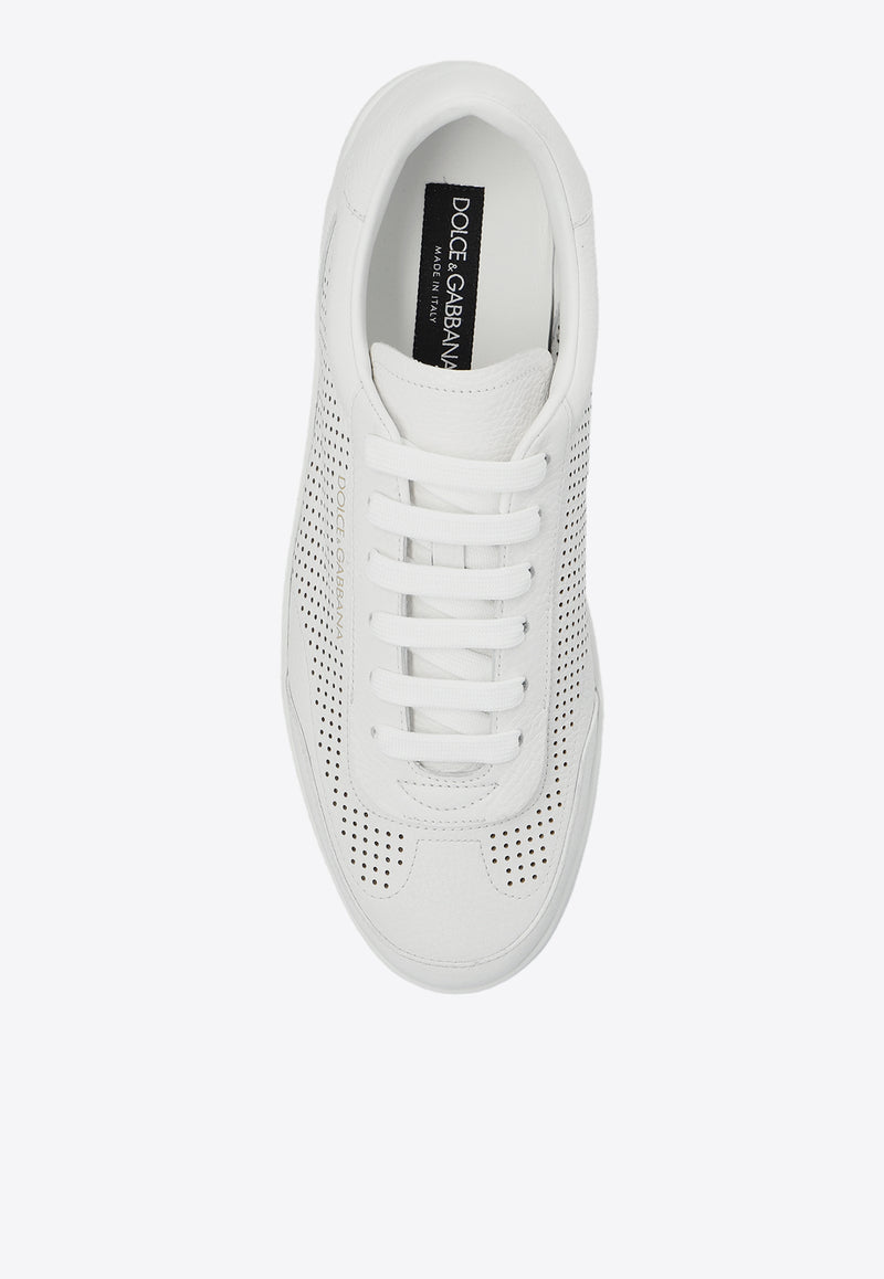 Dolce & Gabbana Saint Tropez Portofino Low-Top Sneakers White CS2256 AR837-89642