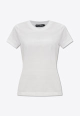 Dolce & Gabbana Raise Logo T-shirt White F8T00T GDCBQ-W0800