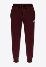 Dolce & Gabbana Logo Plaque Track Pants Bordeaux GXO34T JEMQ3-R0108