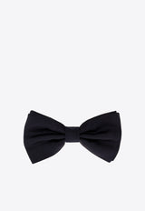 Dolce & Gabbana Satin Silk Bow Tie Blue GR053E G0UB1-B0065