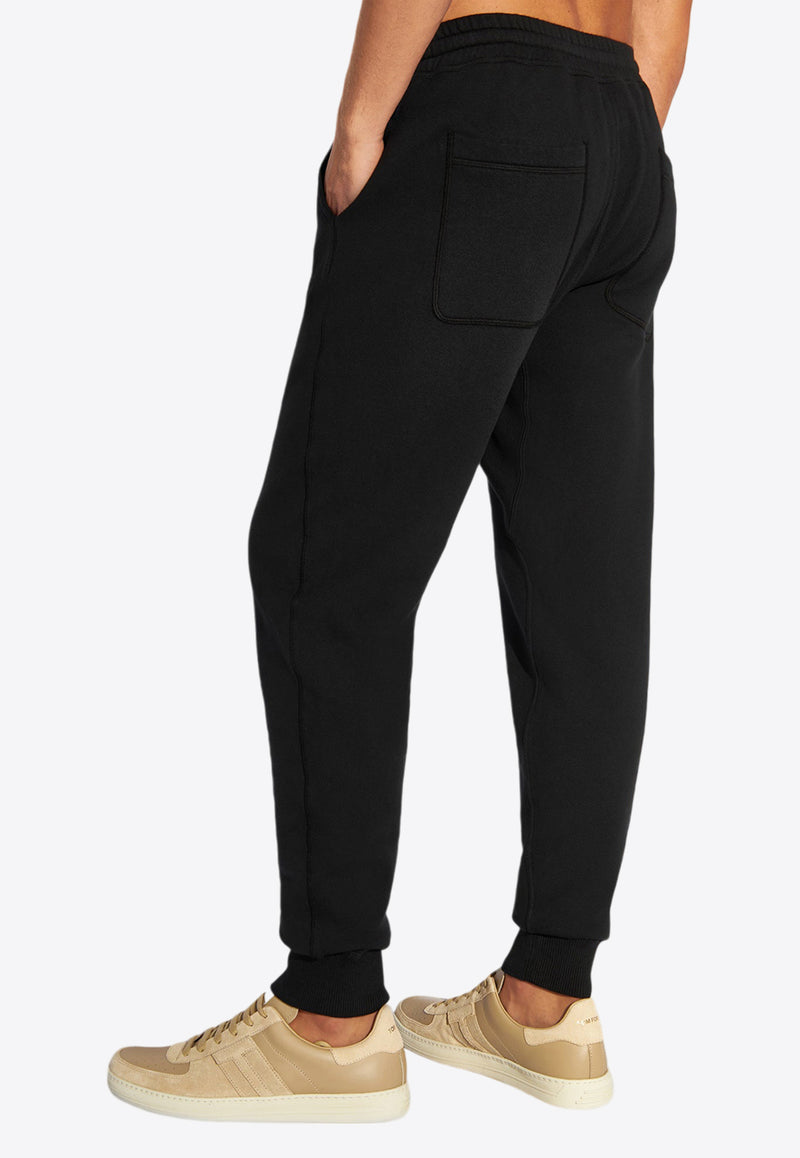 Tom Ford Straight-Leg Drawstring Track Pants Black JAL001 JMC006S23-LB999