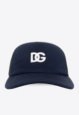 Dolce & Gabbana DG Logo Baseball Cap Blue GH885Z HU7AL-B0665