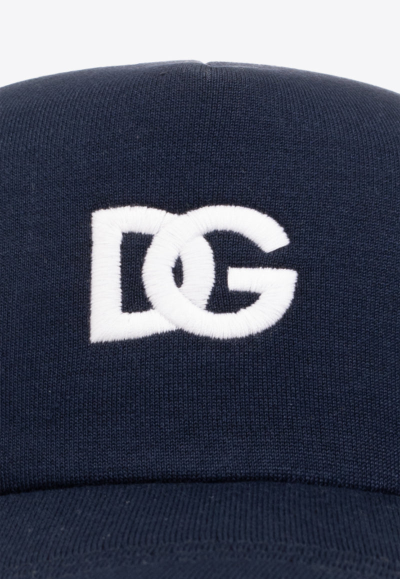 Dolce & Gabbana DG Logo Baseball Cap Blue GH885Z HU7AL-B0665