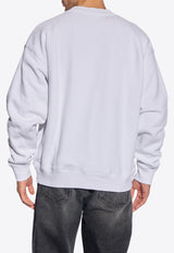 Off-White OFF Stamp Crewneck Sweatshirt White OMBA054C99 FLE006-0110