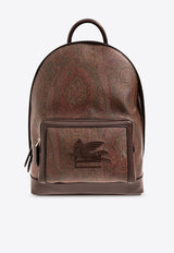 Etro Paisley Jacquard Pegaso Backpack Brown MP1F0001 AA012-M0019