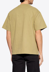 Etro Graphic Print T-shirt Green MRMA0006 AJ201-X0890