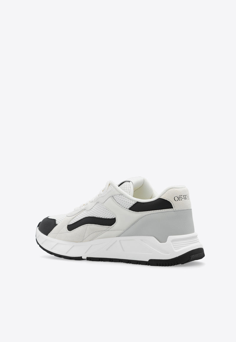 Off-White Kick Off Leather Sneakers White OMIA289C99 LEA001-0110