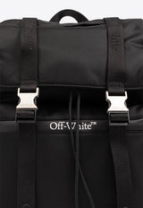 Off-White Outdoor Logo Drawstring Backpack Black OMNB111S24 FAB001-1000