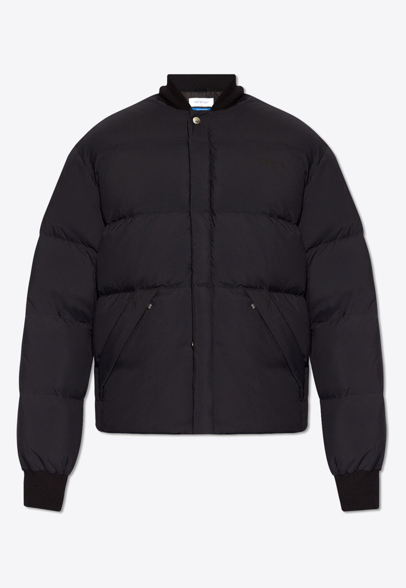 Off-White Arrows Padded Jacket Navy OMED035C99 FAB001-1010