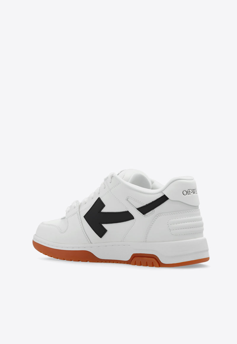 Off-White Out Of Office Paneled Leather Sneakers White OMIA189C99 LEA011-0110