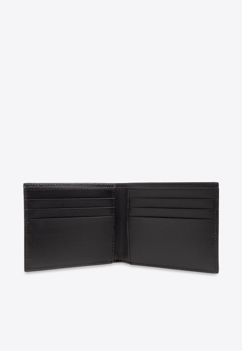 Off-White Bi-Fold Bookish Leather Wallet Black OMNC085S24 LEA001-1001