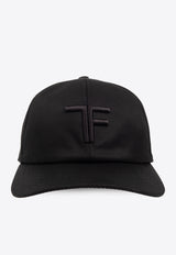 Tom Ford Embroidered TF Baseball Cap Black MH003 TCN036G-1N001