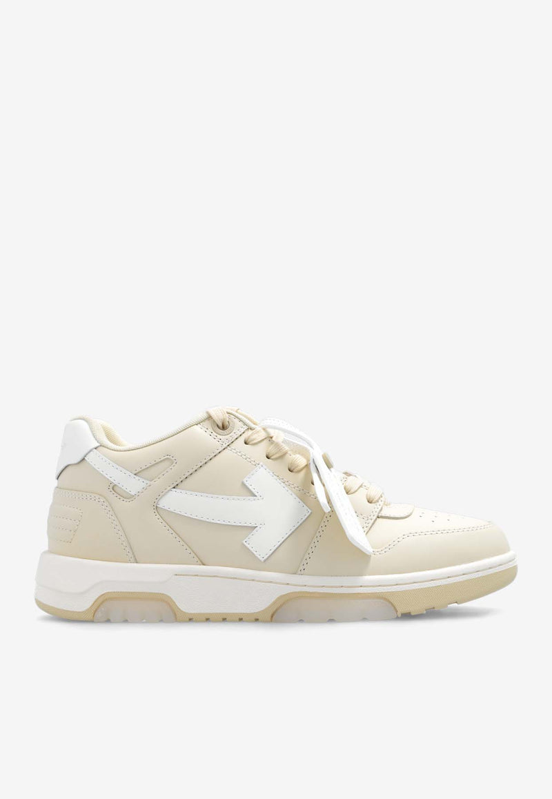 Off-White Out Of Office Low-Top Sneakers Beige OWIA259S24 LEA002-0301