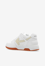 Off-White Out Of Office Low-Top Sneakers Cream OMIA189C99 LEA011-0161