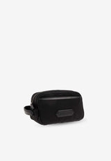 Tom Ford Logo-Patched Wash Bag Black Y0334 TNY017S-1N001