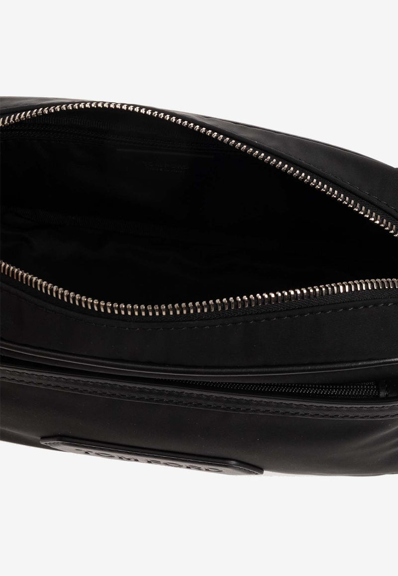 Tom Ford Logo-Patched Wash Bag Black Y0334 TNY017S-1N001