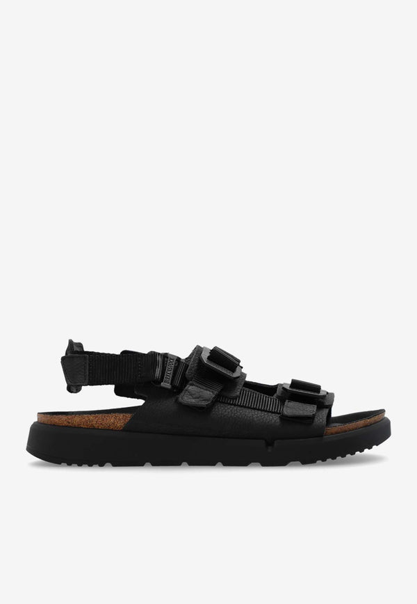 Birkenstock Shinjuku Logo Strap Sandals Black 1024599 0-BLACK