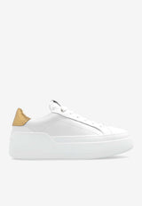 Salvatore Ferragamo Dahlia Leather Flatform Sneakers White 030573 DAHLIA 1 769352-BIANCO OTTICO