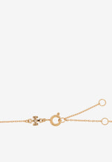 Tory Burch Kira Enamel Flower Pendant Necklace Gold 156255 0-720