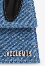 Jacquemus Le Chiquito Moyen Denim Top Handle Bag 213BA002 3176-330