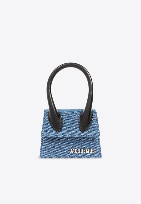 Jacquemus Le Chiquito Moyen Denim Shoulder Bag 213BA001 3176-330