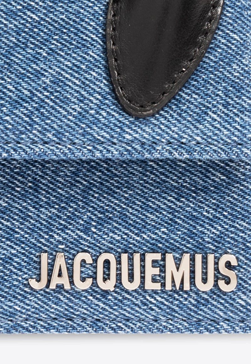 Jacquemus Le Chiquito Moyen Denim Shoulder Bag 213BA001 3176-330