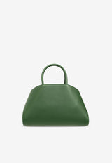 Salvatore Ferragamo Small Hug Leather Top Handle Bag Green 215608 HUG TH S 773196-FOREST GREEN