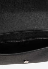 Salvatore Ferragamo Florence Grained Leather Belt Bag Black 241617 FLORENCE 776003-NERO