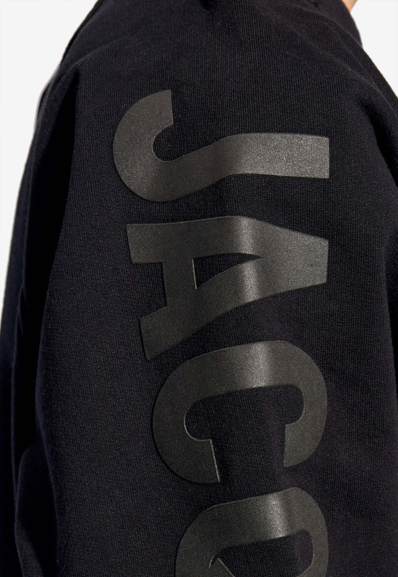 Jacquemus Typo Logo Crewneck Sweatshirt Black 245JS236 2341-990