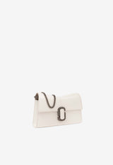 Marc Jacobs The St. Marc Leather Chain Wallet White 2R3SMN042S10 0-100