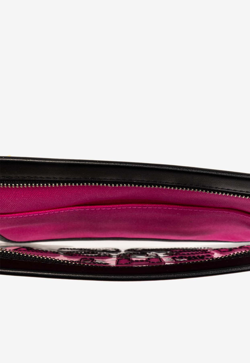 Marc Jacobs Large Clear Pouch Bag Pink 2P4SCP002S03 0-001