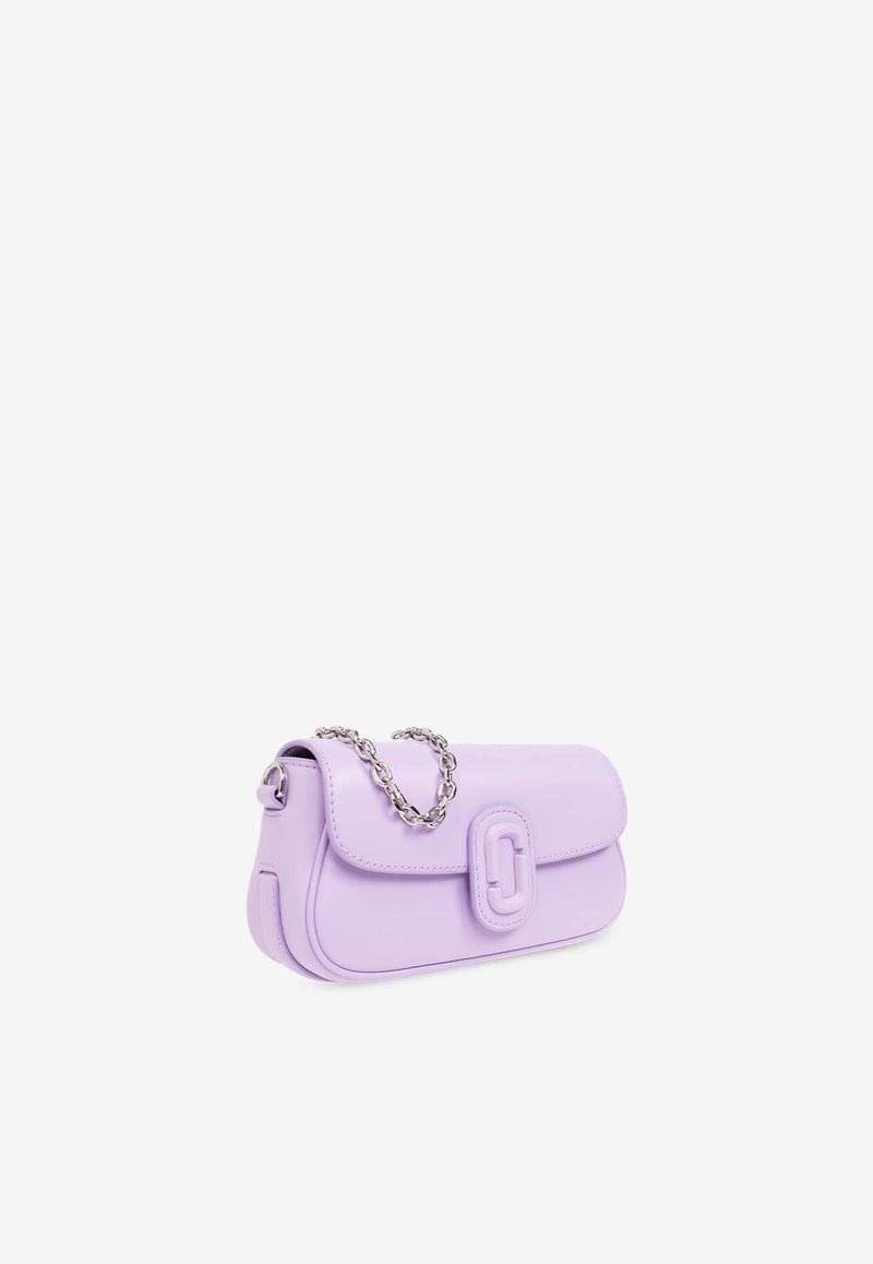 Marc Jacobs The Clover Leather Shoulder Bag Purple 2P4HSH035H02 0-545